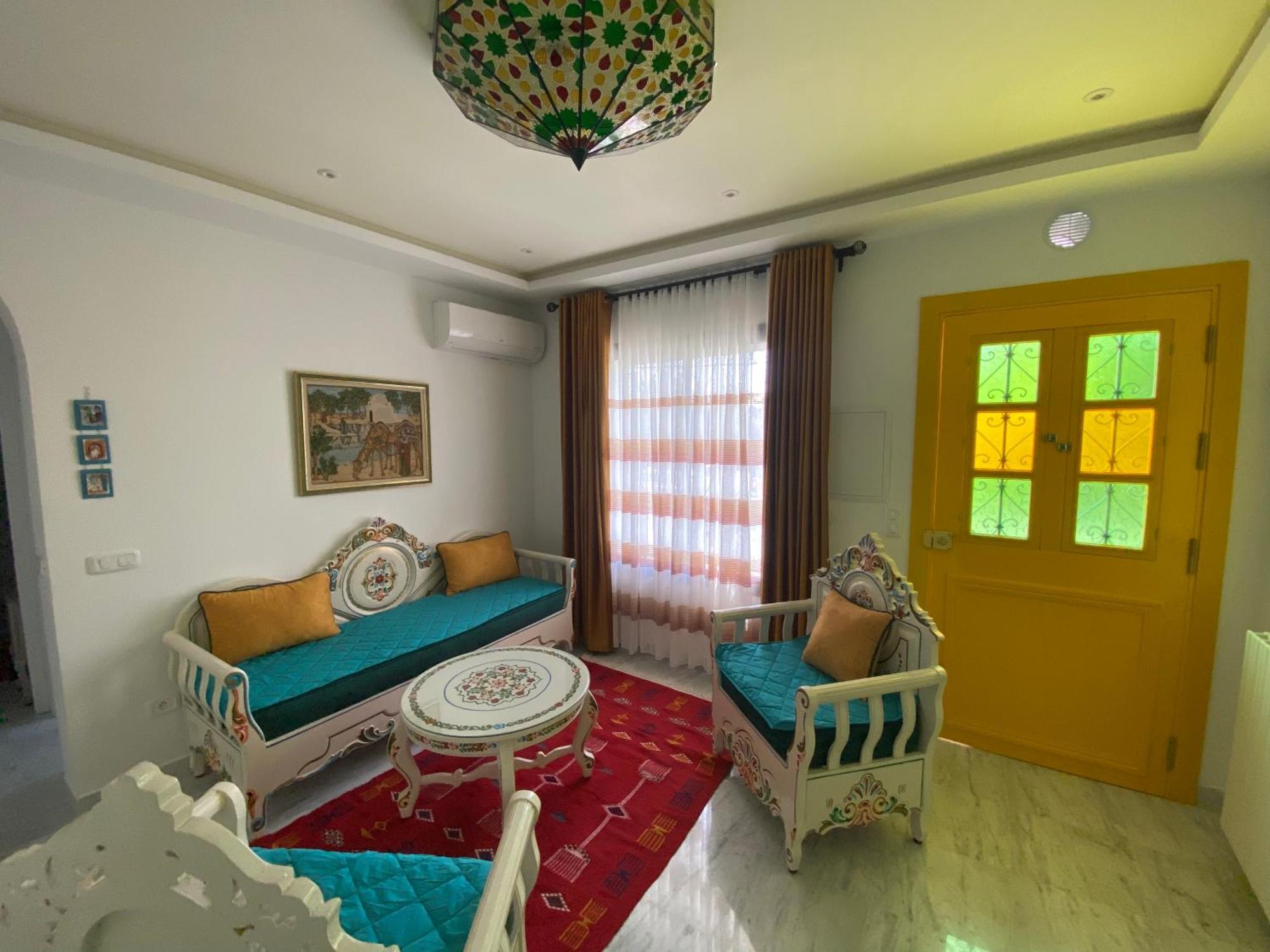 Marsa-Sidi Bousaid Cosy Authentic Apartment La Marsa Exterior foto
